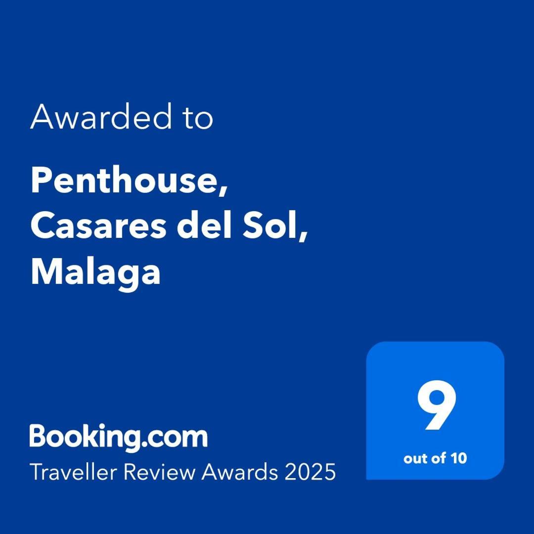 Penthouse, Casares Del Sol, Malaga Leilighet Eksteriør bilde